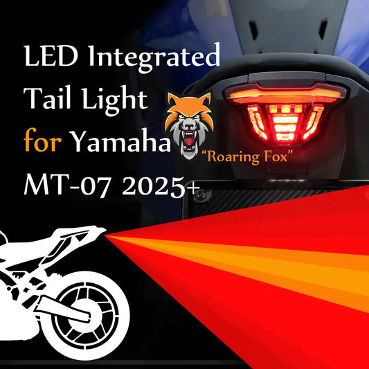 Integrated Taillight for Yamaha MT-07 (2025+) - Experience the Unique Ride