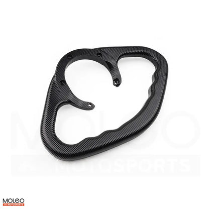 Black CNC Aluminum Tank Mount Passenger Hand Bar for CB650R /CBR650R 2024-2025
