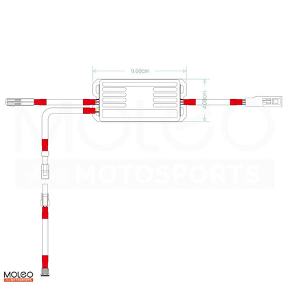 Brake Light Modulator for CB650R / CBR650R / CB1000 Hornet / CB1000GT 2D