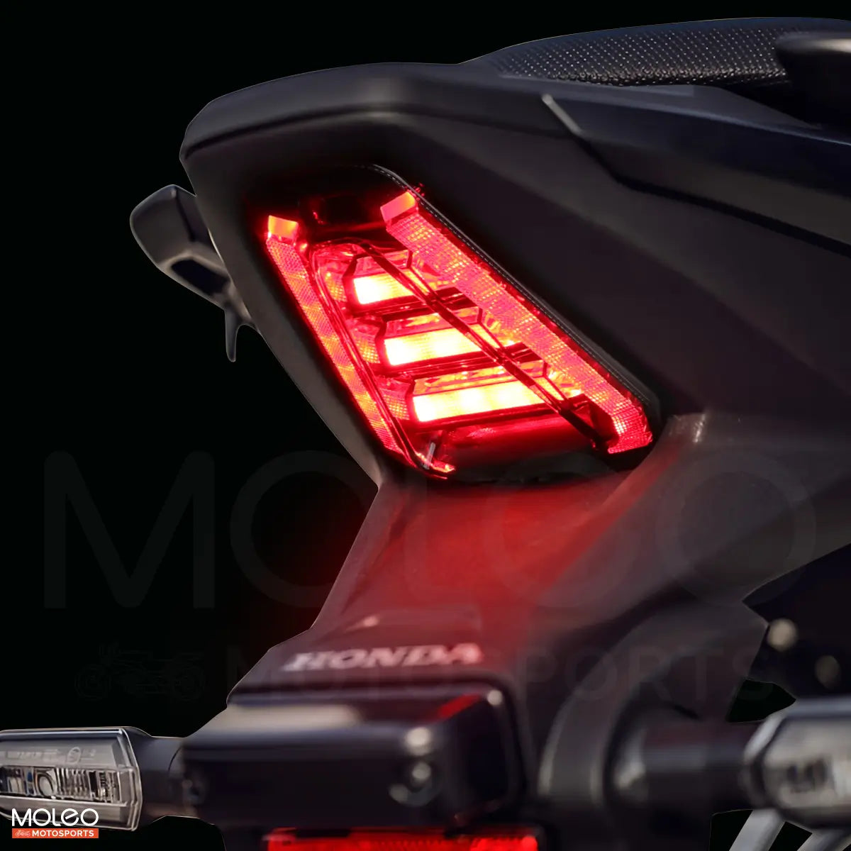 CBR400R NX400 Integrated Tail Light with Brake Light