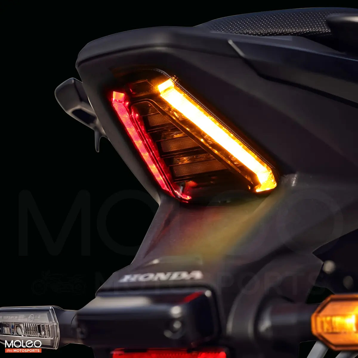 CBR400R NX400 Integrated Tail Light with Turn Signals