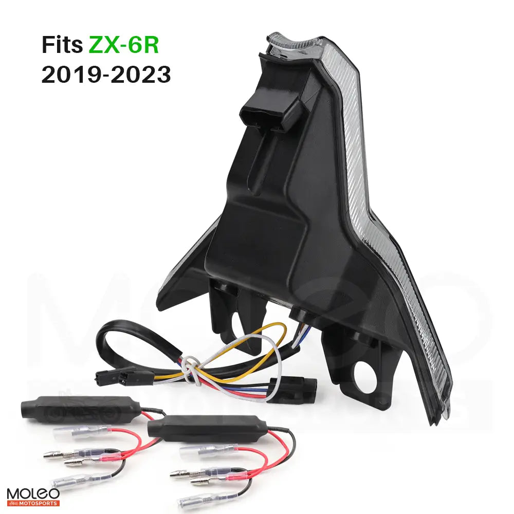 Fits Kawasaki ZX6R 2019-2023 Integrated Tail Light