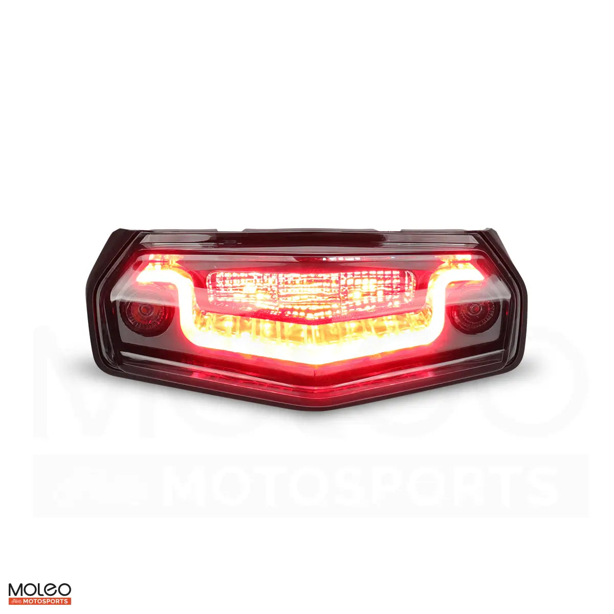 High power LEDs brake light enhances driving safety for Yamaha WR125R at night