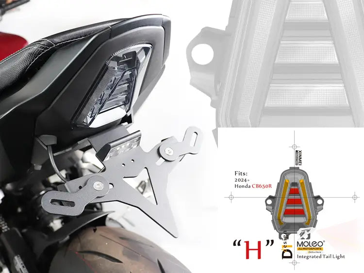 Integrated Taillight for CB650R/CBR650R 2024-2025