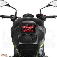 Integrated tail light with built-in turn signals is powered by super-bright LEDs
