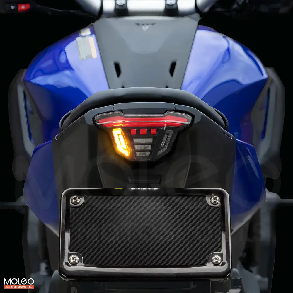 Integrated tail light with turn signals for 2025 Yamaha MT-07