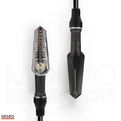 MOLEO Sword Integrated Sequential LED Front and Rear Turn Signals