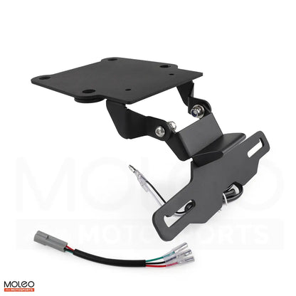 MOLEO Adjustable Fender Eliminator with License Plate Light for Tenere 700 T7 2019-2026