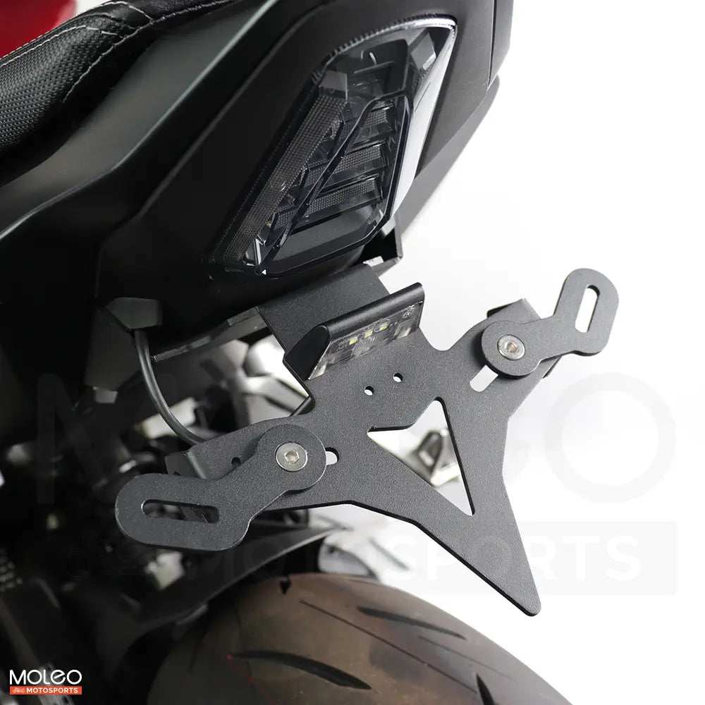MOLEO Fender Eliminator Tail Tidy on Honda CB650R.