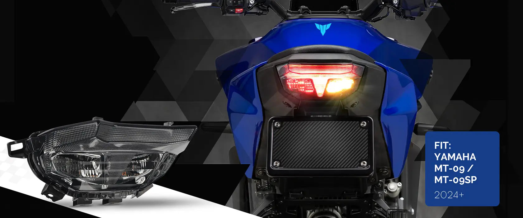 MOLEO Integrated LED Tail Light for MT-09 2024+