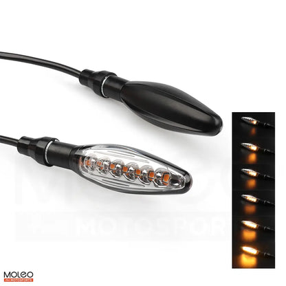 Motorcycle LED Universal Sequential Turn Signals