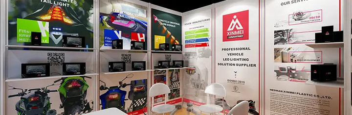 MOLEO Motosports and XINMEI Industries exhibition