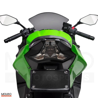 MOLEO integrated tail light for Kawasaki Ninja 400 / Z400, merging sporty style with modern functionality for a striking rear look.