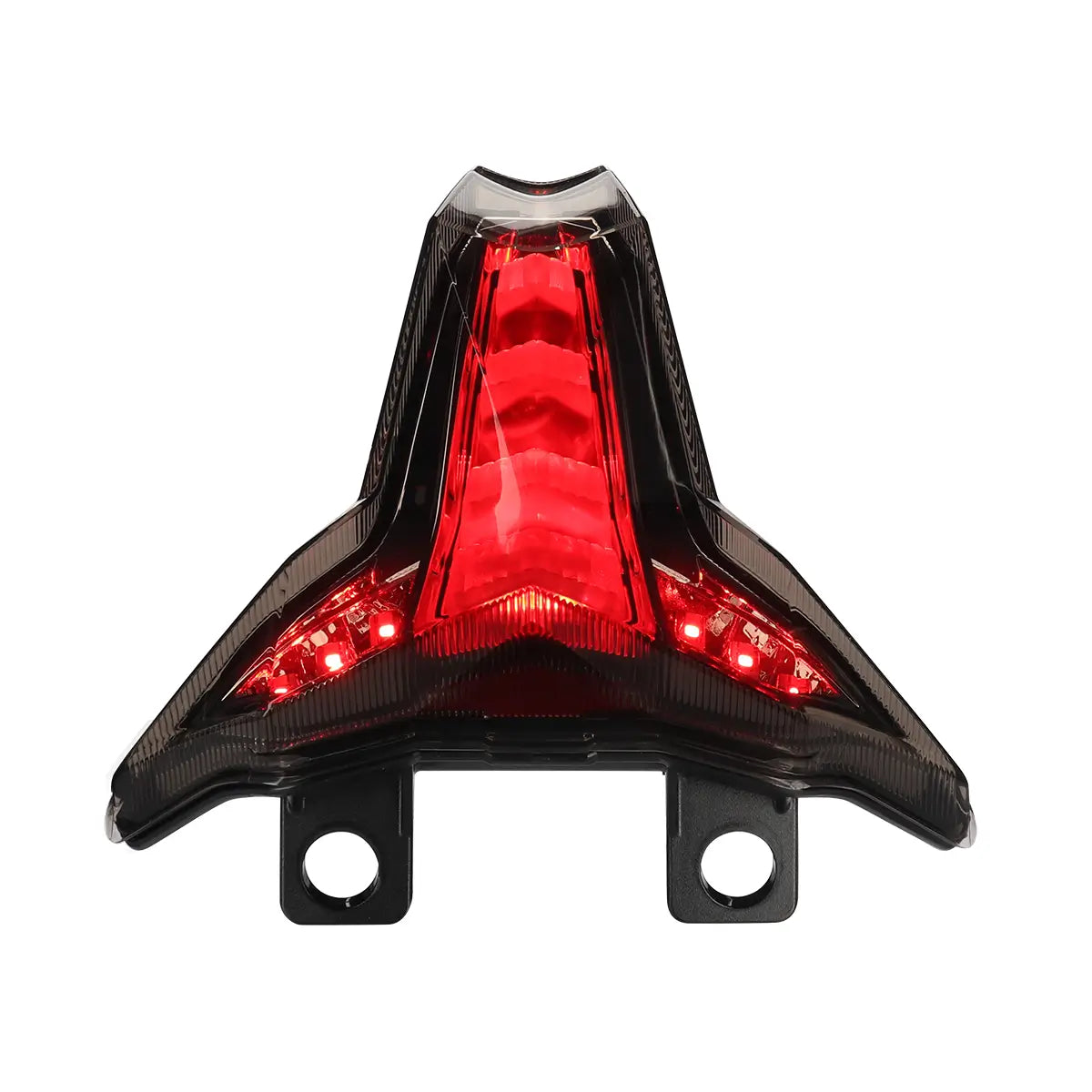 Optical light guiding components ensures more uniform illumination of z1100 running light.