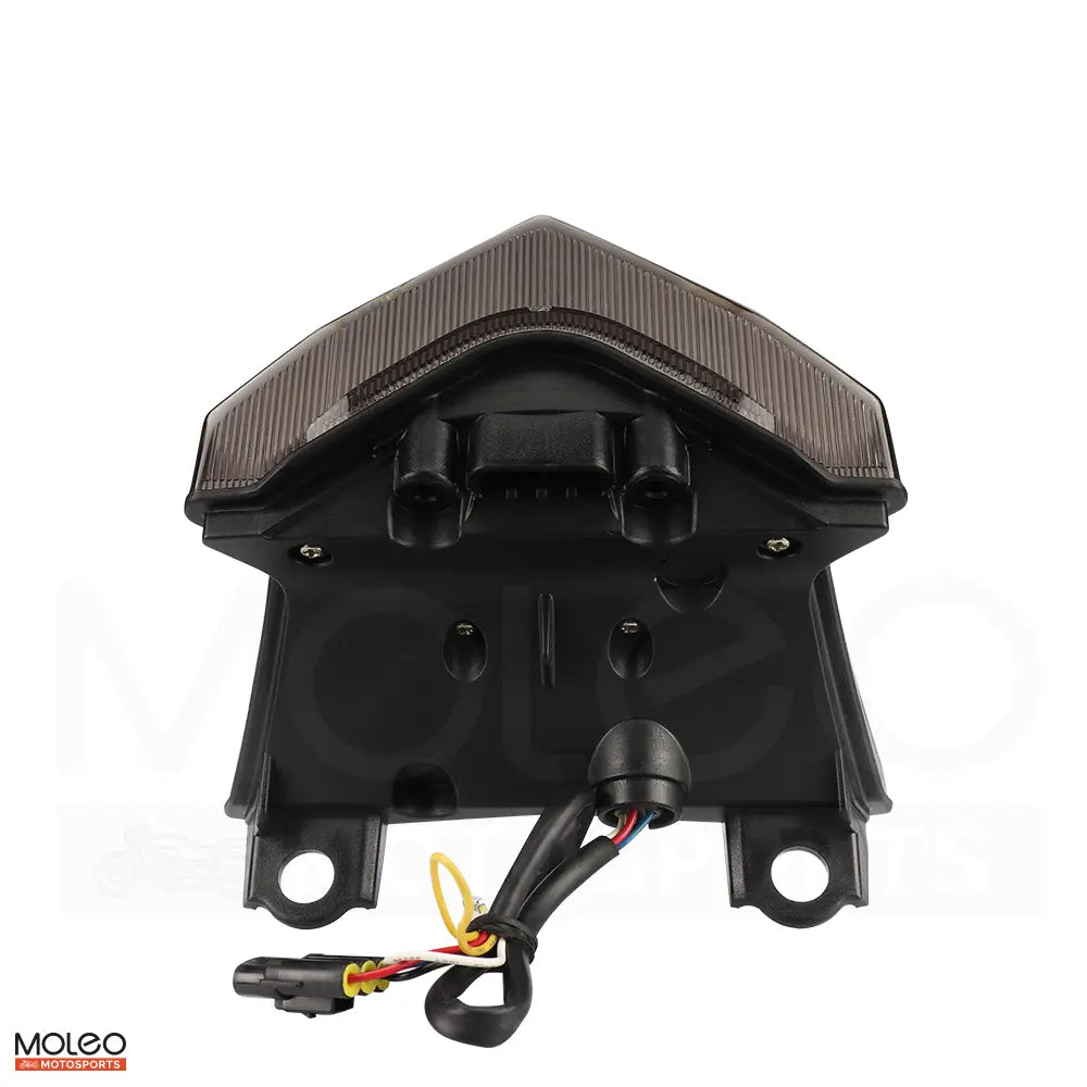 Smoked Integrated LED Tail Light Base for Kawasaki Ninja 650
