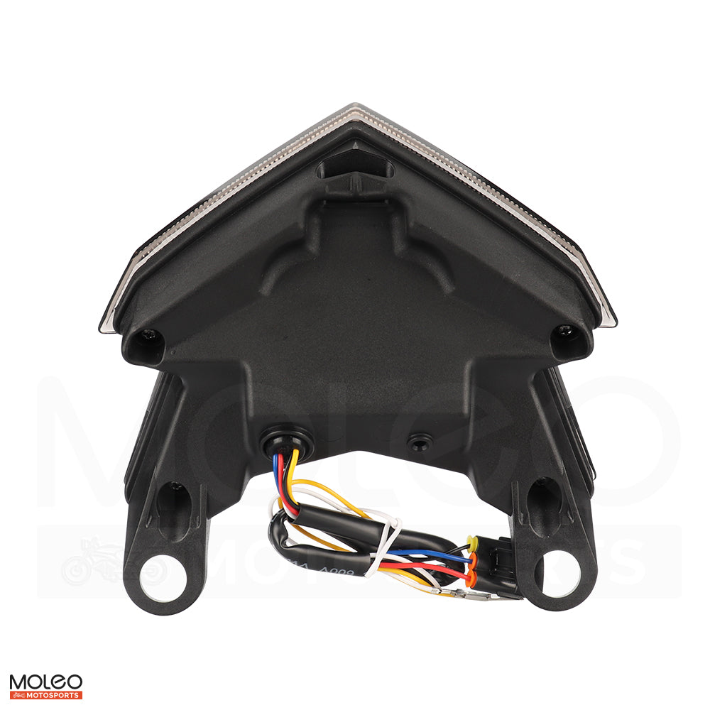 Smoked Integrated Tail Light Base for Kawasaki Z125 PRO Z800