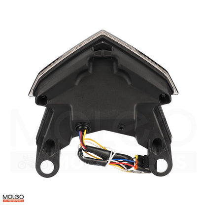 Smoked Integrated Tail Light Base for Kawasaki Z125 PRO Z800