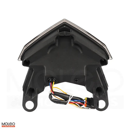 Smoked Integrated Tail Light Base for Kawasaki Z125 PRO Z800