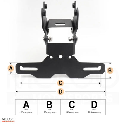 The Size for MOLEO 2024 2025 2026 MT09 Fender Eliminator Kit