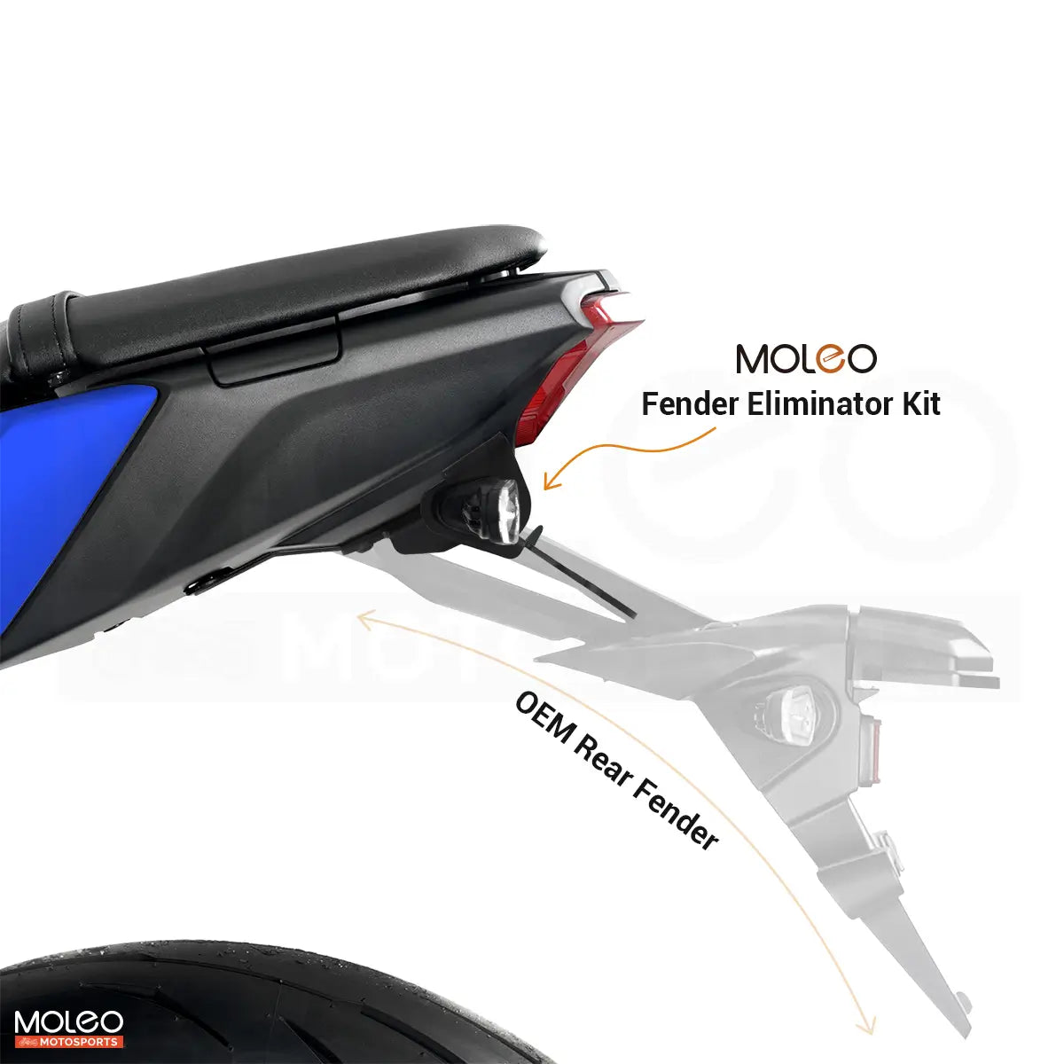 Upgrade Your 2025+ Yamaha MT-07 With MOLEO Tail Tidy