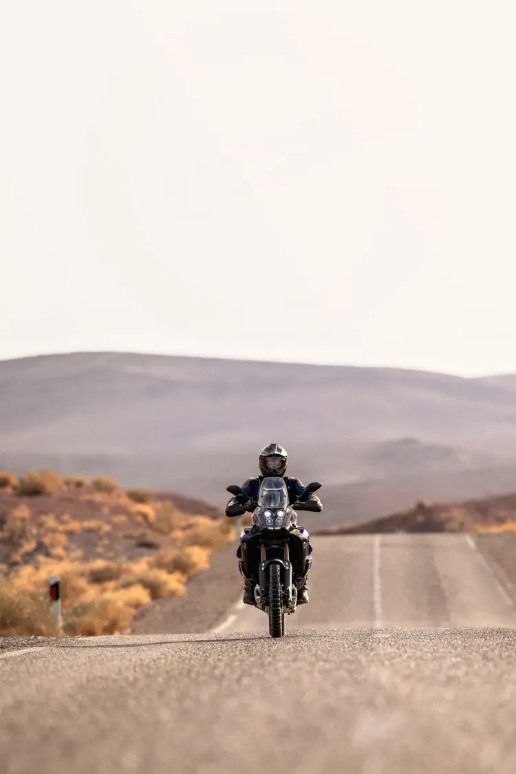 motorcycle on the road